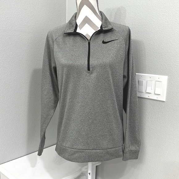 Nike Other - Nike therma 1/4 zip dri fit track jacket size Small